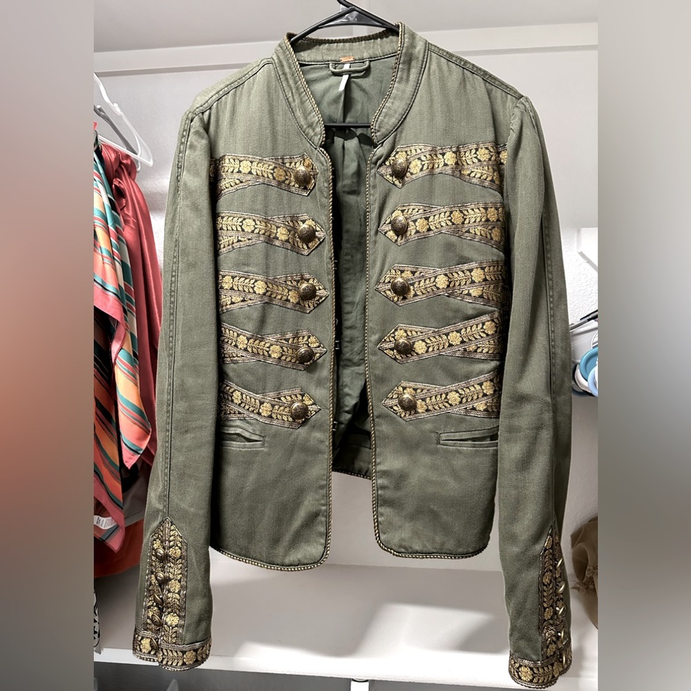 Free People- Military Jacket